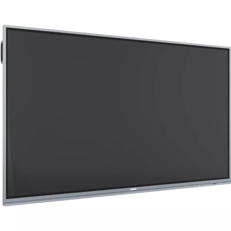 Ecrã interativo Vivitek NovoTouch BK860i de 86 polegadas, 4K, prateado