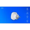 Adaptador de viagem SAVIO AP-01, tomada US – ficha EU