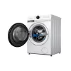 Máquina de lavar roupa Midea MF200W80WB/W-HR, carregamento frontal, 8 kg, 1400 rpm, LCD, vapor, 60 cm de largura