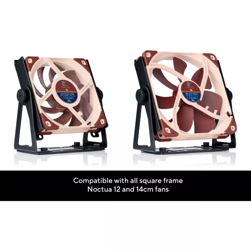 Noctua NV-FM1 suporte de ventoinha multiusos articulado, preto