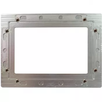 Moldura para tablet ALLNET ALLTCOVER12WSV1 – moldura de substituição prateada, peso 380 g