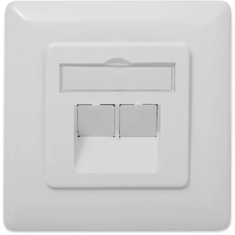 Tomada de rede digital CAT 6A DN-9008-1