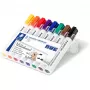Marcador permanente Staedtler Lumocolor 351 WP8 ponta redonda multicolor 8 unid.