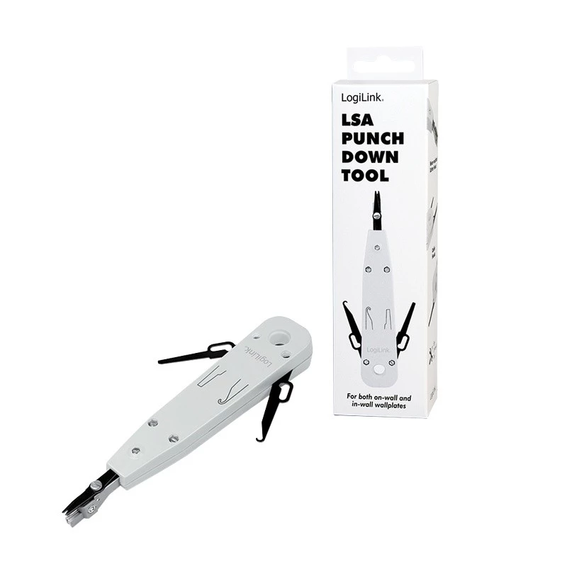 LogiLink WZ0001A Ferramenta de inserção LSA, branca