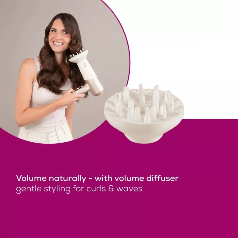 Beurer HC 70 ICONIC Pro secador de cabelo, 2100 W, iónico, 3 temperaturas / 2 velocidades, dourado