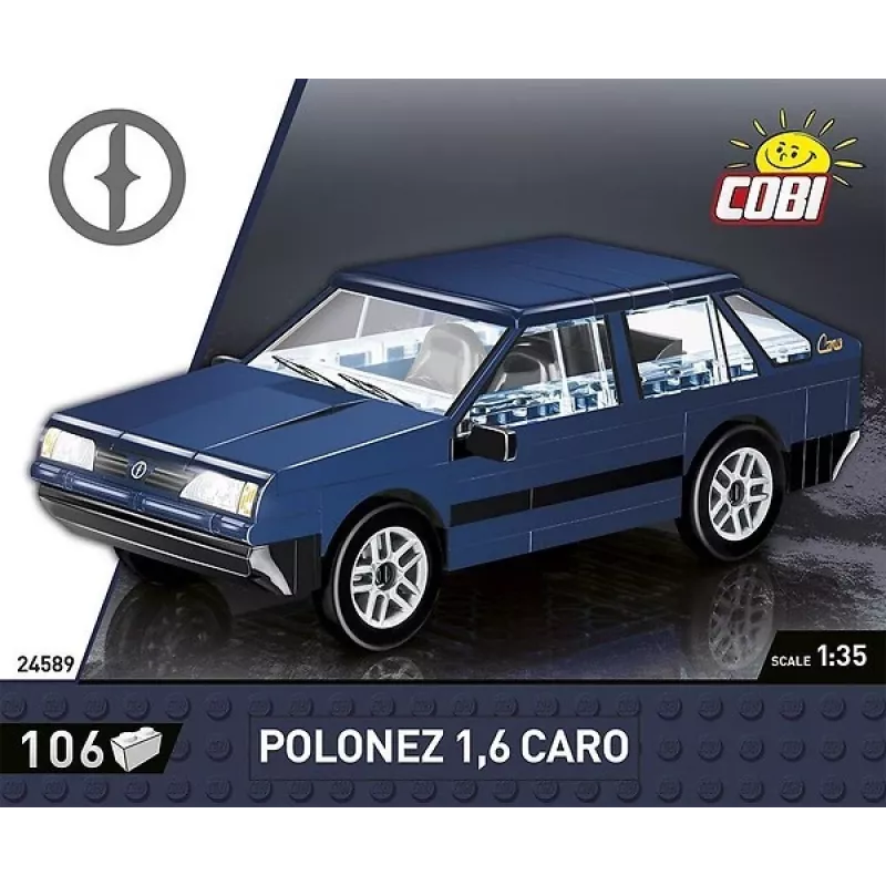 Maquete Cobi Polonez 1,6 Caro – escala/modelo não indicado, construção em plástico, MPN 24589