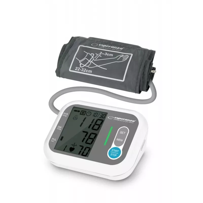 Medidor de tensão arterial Esperanza ECB005 medição automática com ecrã LCD