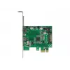 Placa DeLOCK PCI Express x1 para 2 x conector fêmea USB Type-C™