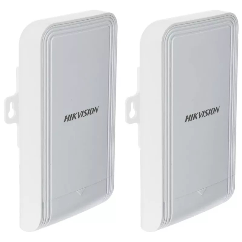 Bridge/repetidor de rede Hikvision DS-3WF1000-EI-2N, 2,4 GHz Single-Band, 300 Mbit/s, 2x Fast Ethernet, antenas internas 2x2