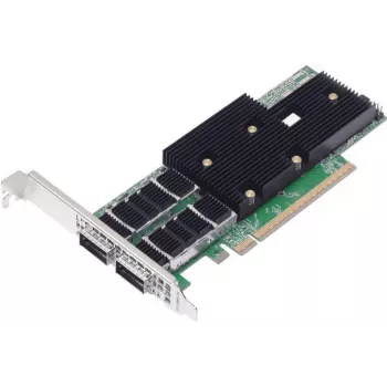 BC 200 GbE Adaptador de servidor QSFP112 de 2 portas NetXtreme P2200G (2x QSFP112) Bulk PCIe 5.0 x16 incl. chapa full-height e low-profile