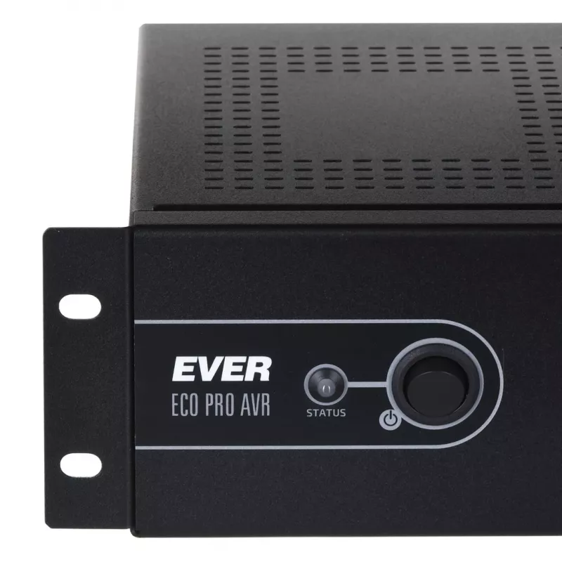 EVER ECO Pro 1000 AVR CDS UPS Line-Interactive rack 19 polegadas 2U, 1000 VA / 650 W