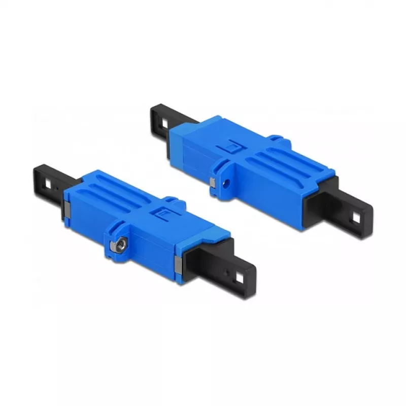Acoplador de fibra ótica E2000 Simplex fêmea para Simplex fêmea DeLOCK 86945