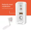 Suporte de parede Vogels | Suporte de parede para coluna para Sonos Era 300 | Inclinável, rotativo | Capacidade máxima 7 kg | Branco