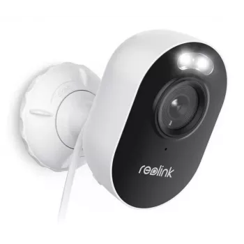 Câmara de vigilância IP Reolink Lumus E450 – 8 MP (3840×2160), Wi-Fi, projetor integrado, opção PoE, objetiva 2,8 mm, microSD até 512 GB, IP65