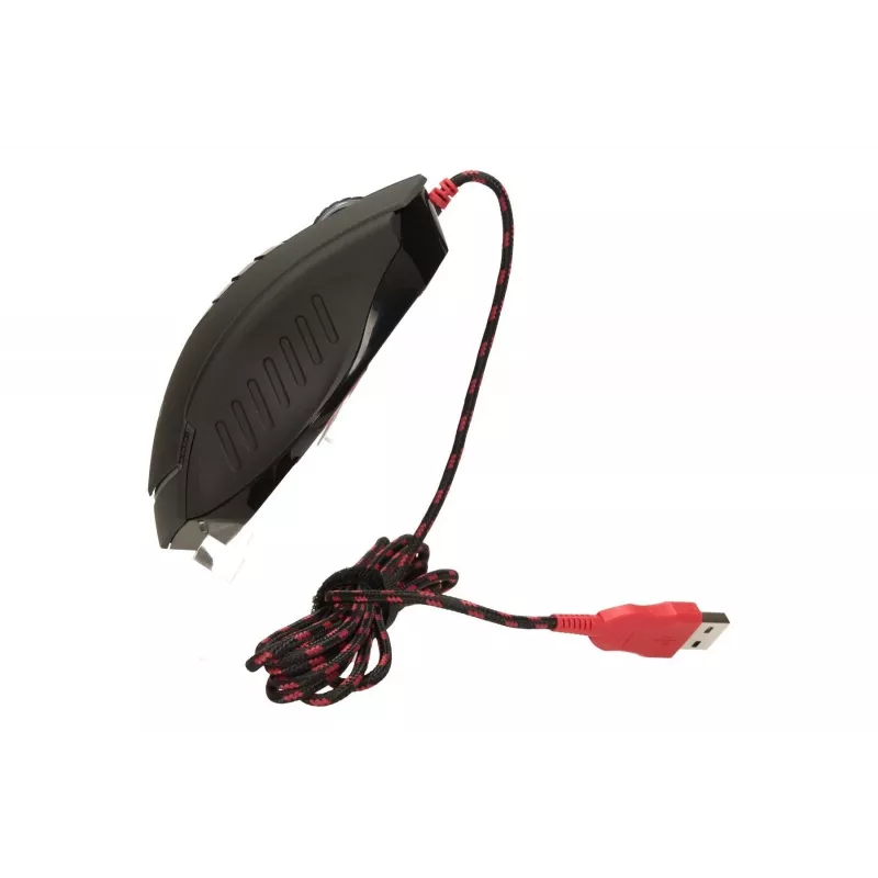 Rato gaming A4Tech Bloody V8m — 3200 DPI, 8 botões, V-Track ótico, USB Type-A, preto