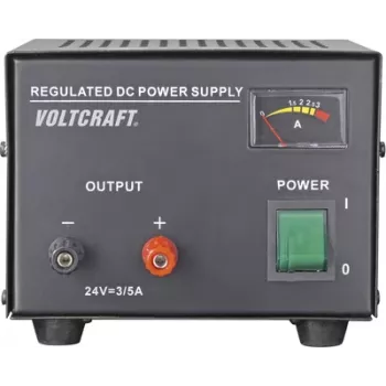 Fonte de alimentação de laboratório Voltcraft, tensão fixa FSP-1243 24 - 24 V/DC 3 - 3 A 72 W 1 x (FSP-1243)