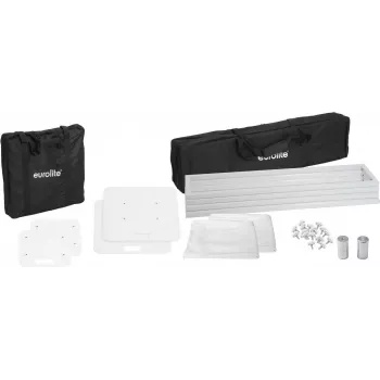 Tripé de luz EUROLITE 32000070, 150 cm de altura, com capa protetora e bolsa de transporte