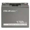 Qoltec 53046 bateria AGM 12 V 17 Ah, máx. 255 A