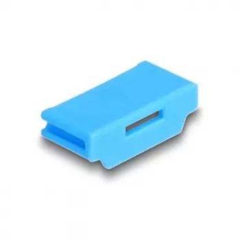 Bloqueador de porta DeLOCK HDMI fêmea pack de 10 azul
