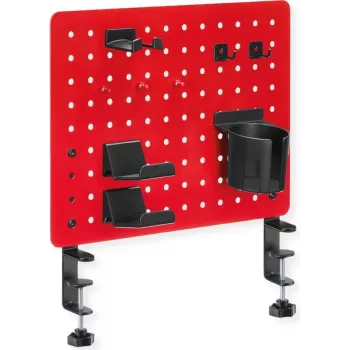 VALUE Placa perfurada para suporte de fixação para gamer vermelho (17.99.0099)