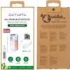 Conjunto inicial premium 3em1 4smarts kit inicial para telemóvel transparente branco