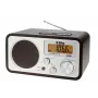 ELTRA Kormoran rádio de secretária FM/LW com reprodução MP3 por USB, castanho