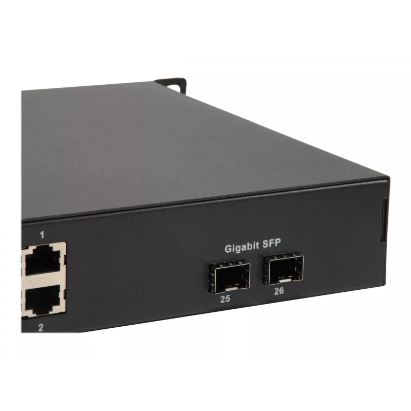 Switch não gerido LevelOne FGP-2602W380 26 portas Fast Ethernet PoE