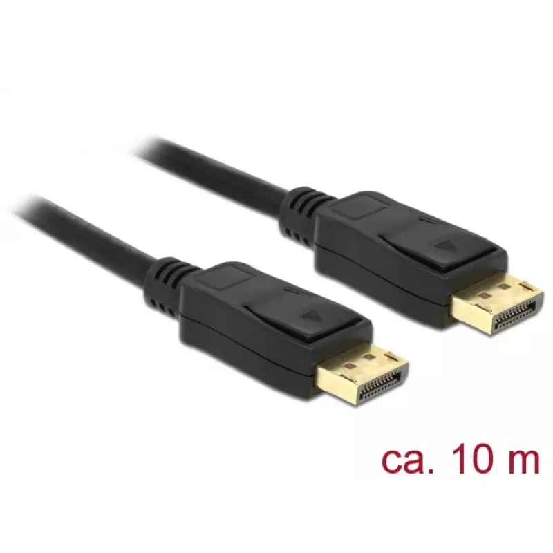 Cabo DisplayPort DeLOCK 84862 10 m preto