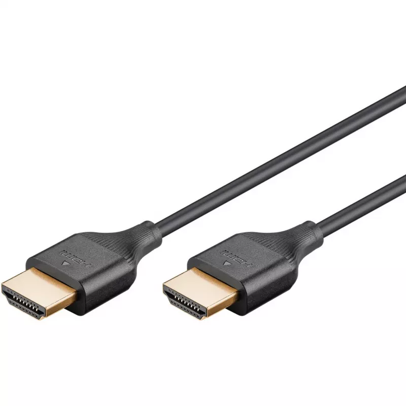 Cabo HDMI WENTRONIC 75294 – Design fino, suporta 4K 60 Hz