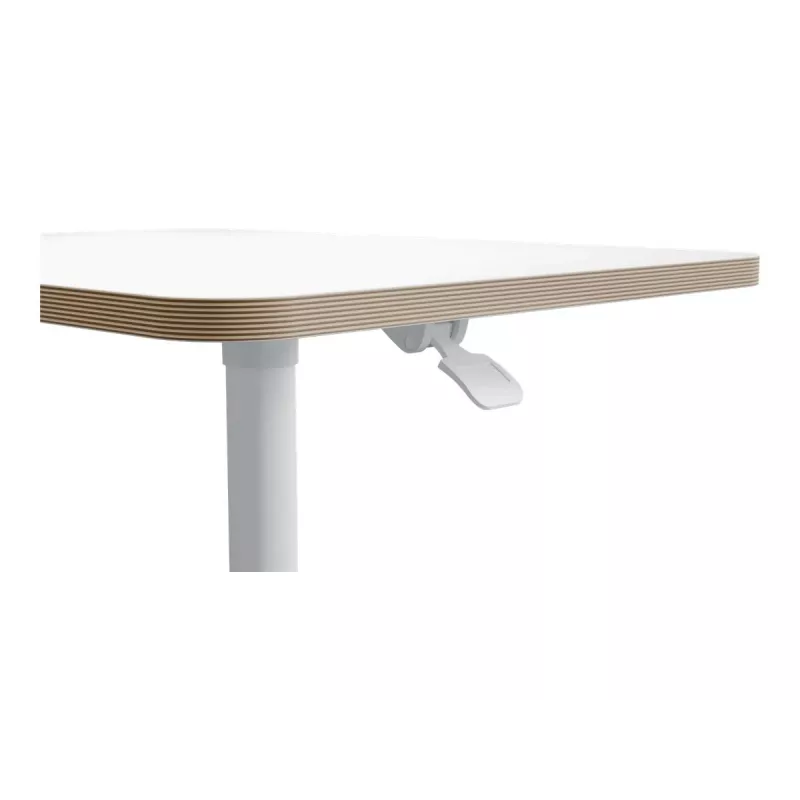 Tampo de secretária Leitz 65360001 quadrado alumínio branco 600x800x750mm