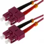 Cabo de fibra ótica Helos 5 m OM4 SC/SC