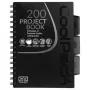Bloco de espiral A5 Coolpack preto