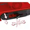 Lixadeira de cinta TC-BS 8038 (vermelho/preto, 800 Watt)