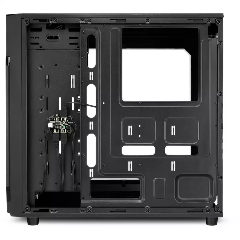 Caixa de PC Sharkoon VG6-W RGB Midi Tower preto