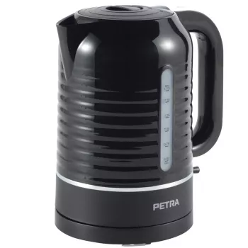 Chaleira elétrica Petra 1,7 l 3 kW preta