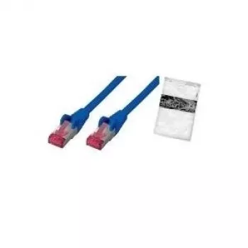 Cabo de rede ShiverPeaks BS75711-AB azul 1m Cat6a S/FTP