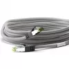 Cabo de rede Goobay CAT 8.1, S/FTP (PiMF), cinzento, 0,5 m - LSZH sem halogéneos, cobre AWG 24 (55135)