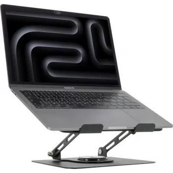 Mobilis suporte ergonómico para portátil com base rotativa de 360° (001390)