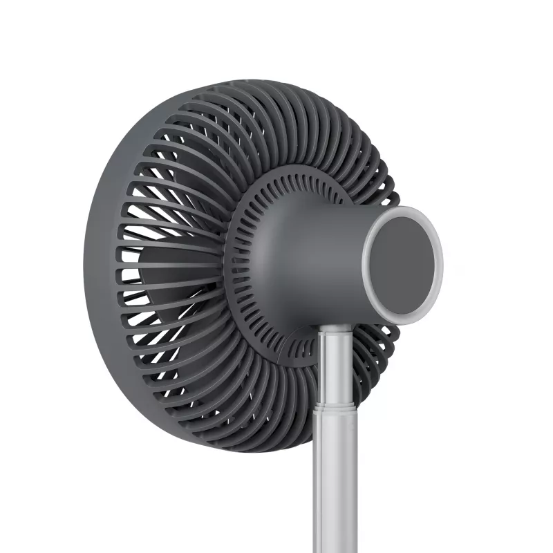 Ventilador de pé Duux Rize Flex cinzento diâmetro 21 cm