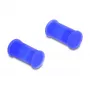 DeLOCK 60672 Cobertura anti-poeira DL4, silicone, 2 peças, azul, 10 unid.