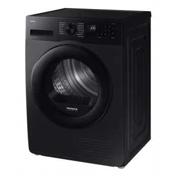 Máquina de secar roupa Samsung DV90DG52A0ABLE, preto, SpaceMax, cuidado higiénico, 9 kg, A+++, bomba de calor, preto