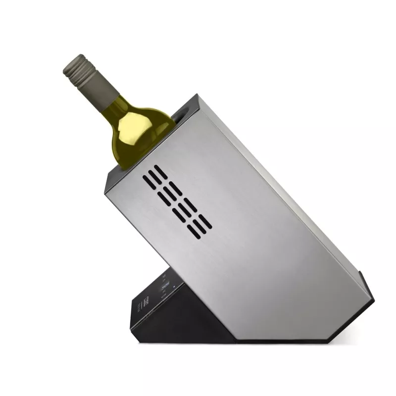 Garrafa de vinho vertical Caso WineCase One — capacidade para 1 garrafa, garrafeira compacta de garrafa única