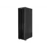 Armário rack 19 polegadas LANBERG FF01-8247-12BL, 47U, 800x1200 mm, porta frontal em vidro