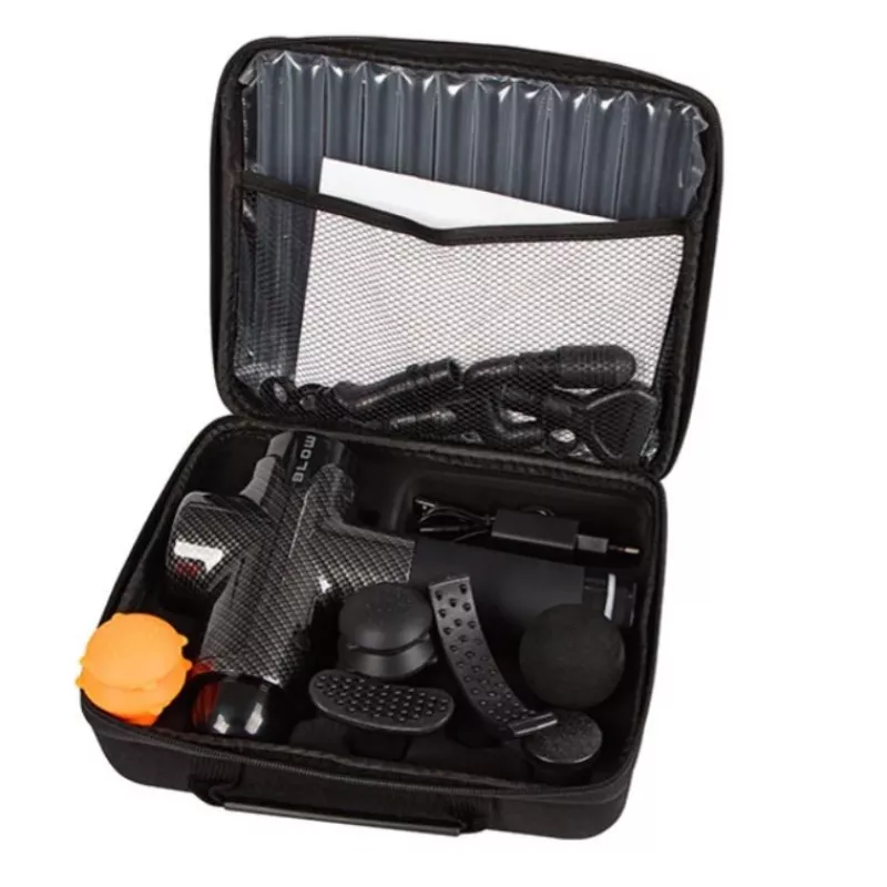 Massageador BLOW Wave 5000 com 10 acessórios substituíveis e bolsa de transporte