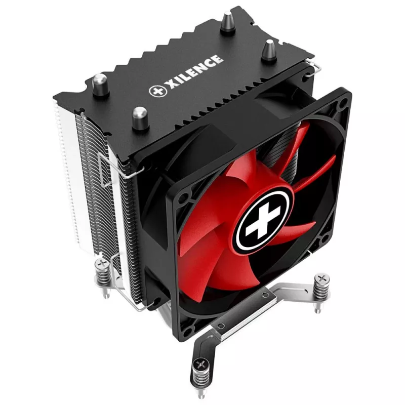Arrefecedor de processador Xilence I402 9,2 cm preto, vermelho, prateado