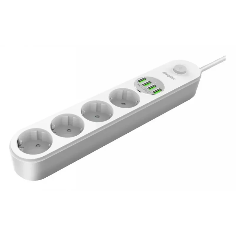 Powerbank portátil Energizer EPB2500W00EU 2500mAh design compacto, saída USB
