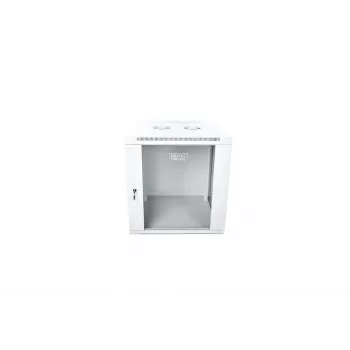 Digitus DN-W19 12U/600 Armário rack montagem na parede Cinzento claro