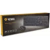 Conjunto de teclado e rato sem fios YENKEE YKB 2008CS — 2,4 GHz USB, layout compacto