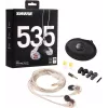 Shure SE535 headset com fios in-ear palco/estúdio transparente