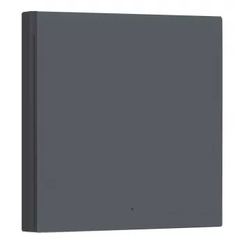 Interruptor de parede inteligente AQARA Smart H1 EU (sem neutro, tecla simples) (WS-EUK01-G), cinzento - interruptor de parede Zigbee com relé